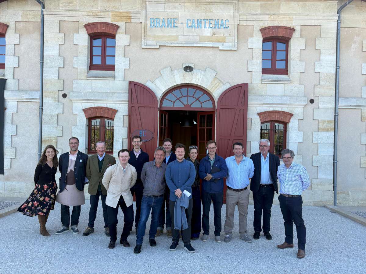 The Farr Vintners team at Brane-Cantenac.